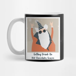 Getting Drunk on Hot Chocolates Season Mug